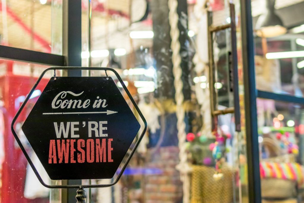 come in we re awesome sign 1051747 1024x683 1