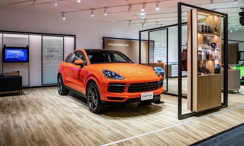 Porsche Pop Up store